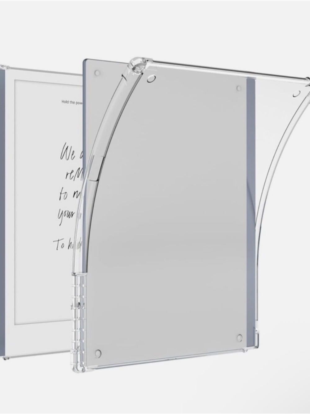 Clear Tablet Case for Remarkable 2 - Ultra-Slim Lightweight Transparent